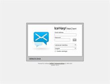 Tablet Screenshot of mail.visions.com.tr